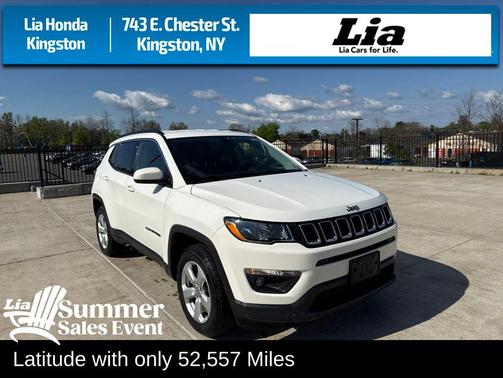 White Clearcoat 2020 Jeep Compass Latitude
