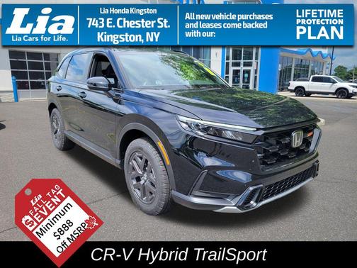 Crystal Black Pearl 2026 Honda CR-V Hybrid TrailSport AWD