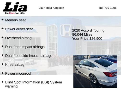 2020 Honda Accord Touring 2.0T