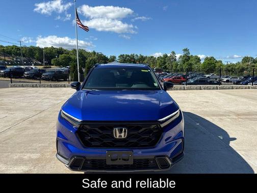Platinum White Pearl 2024 Honda CR-V Hybrid Sport AWD