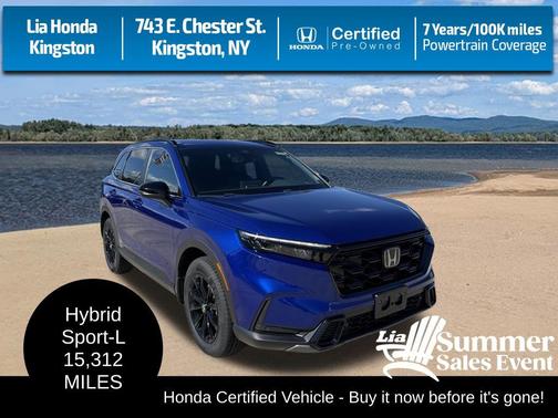 Platinum White Pearl 2024 Honda CR-V Hybrid Sport AWD
