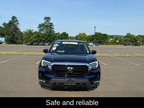 Obsidian Blue Pearl 2023 Honda Ridgeline RTL-E