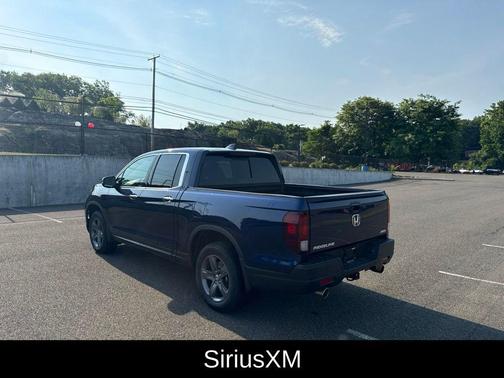 Obsidian Blue Pearl 2023 Honda Ridgeline RTL-E