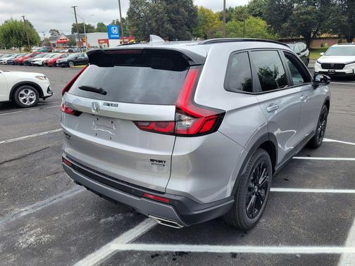 Solar Silver Metallic 2026 Honda CR-V Hybrid Sport Touring AWD