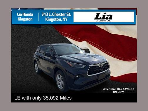 Blueprint 2023 Toyota Highlander LE