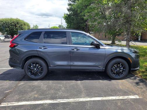 Meteorite Gray Metallic 2026 Honda CR-V Hybrid Sport-L AWD