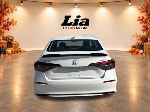 Platinum White Pearl 2023 Honda Civic Touring