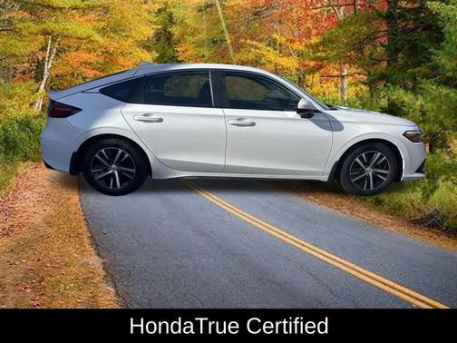 Platinum White Pearl 2024 Honda Civic LX