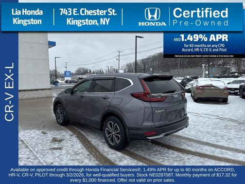 2022 Honda CR-V AWD EX-L