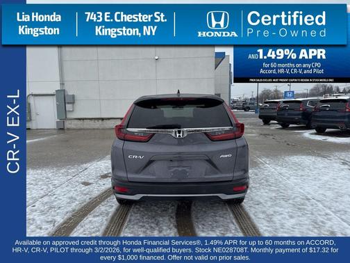 2022 Honda CR-V AWD EX-L
