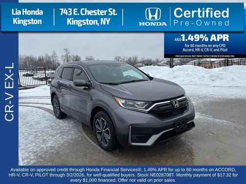 2022 Honda CR-V AWD EX-L