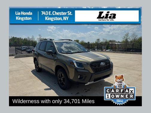 Autumn Green Metallic 2022 Subaru Forester Wilderness