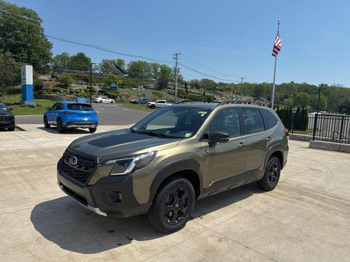 Autumn Green Metallic 2022 Subaru Forester Wilderness