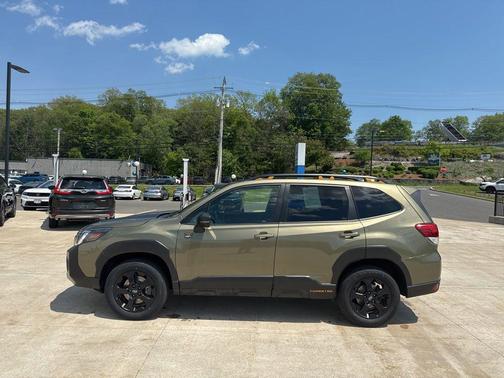 Autumn Green Metallic 2022 Subaru Forester Wilderness