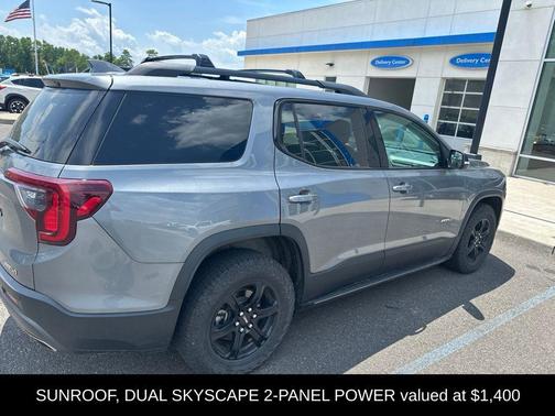 Satin Steel Metallic 2021 GMC Acadia AWD AT4
