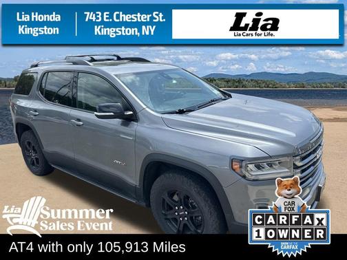 Satin Steel Metallic 2021 GMC Acadia AWD AT4