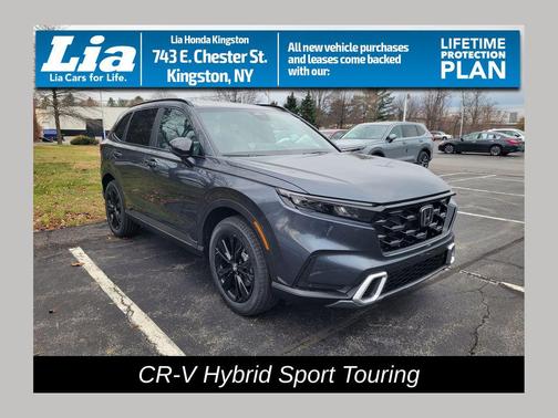 Meteorite Gray Metallic 2026 Honda CR-V Hybrid Sport Touring AWD