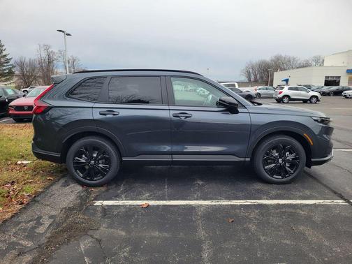 Meteorite Gray Metallic 2026 Honda CR-V Hybrid Sport Touring AWD