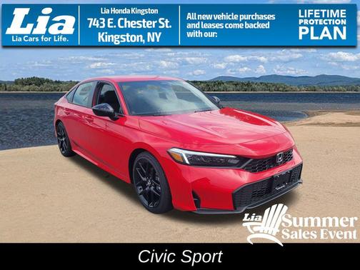 Rallye Red 2026 Honda Civic Sport