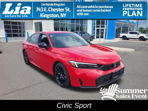 Rallye Red 2026 Honda Civic Sport