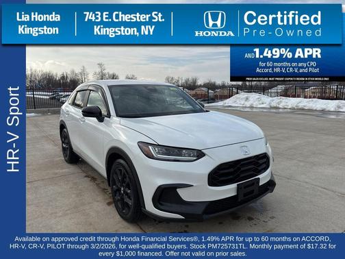 2023 Honda HR-V AWD Sport