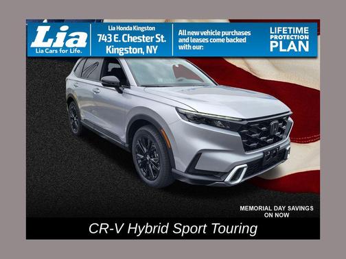 Solar Silver Metallic 2026 Honda CR-V Hybrid Sport Touring AWD