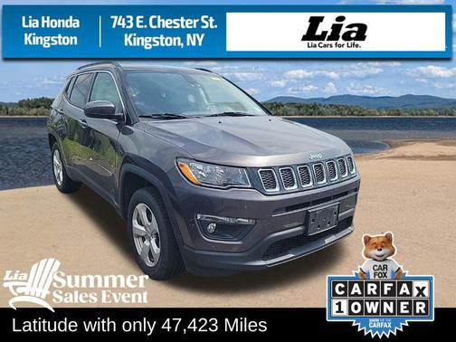 Granite Crystal Metallic Clearcoat 2020 Jeep Compass Latitude
