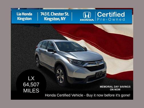 Lunar Silver Metallic 2019 Honda CR-V LX