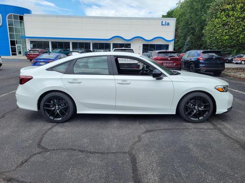 Platinum White Pearl 2026 Honda Civic Sport