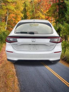 Platinum White Pearl 2023 Honda Civic Sport