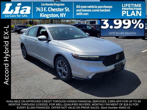 2025 Honda Accord Hybrid EX-L