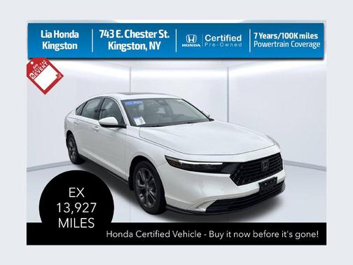 Platinum White Pearl 2023 Honda Accord EX