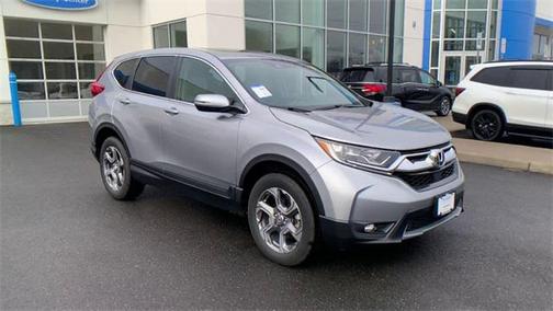 Lunar Silver Metallic 2019 Honda CR-V EX-L