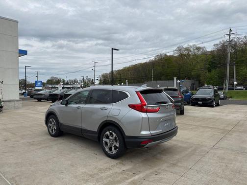 Lunar Silver Metallic 2019 Honda CR-V EX-L