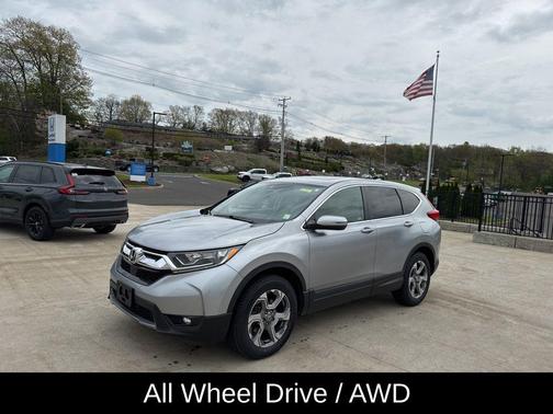 Lunar Silver Metallic 2019 Honda CR-V EX-L