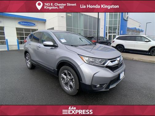 Lunar Silver Metallic 2019 Honda CR-V EX-L