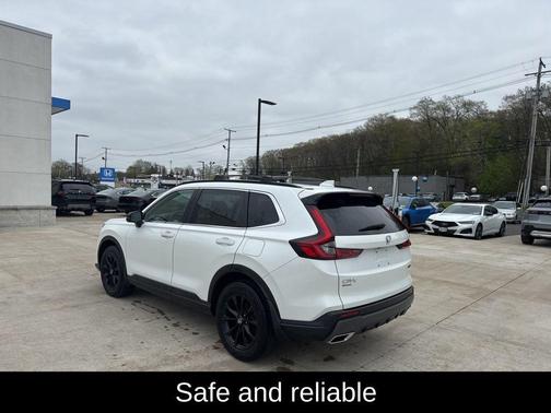 Platinum White Pearl 2023 Honda CR-V Hybrid Sport AWD