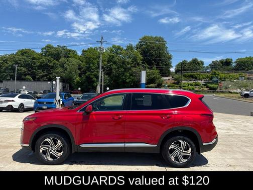 Calypso Red 2022 Hyundai SANTA FE SEL 2.4