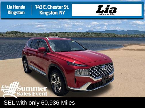 Calypso Red 2022 Hyundai SANTA FE SEL 2.4