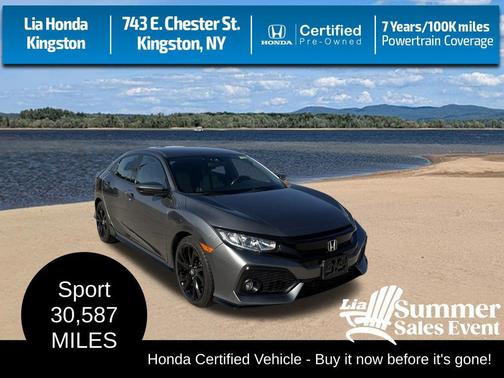 Modern Steel Metallic 2018 Honda Civic Sport