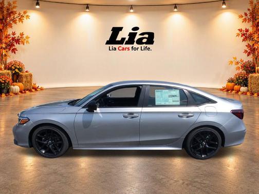 Solar Silver Metallic 2026 Honda Civic Sport