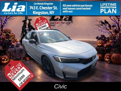 Solar Silver Metallic 2026 Honda Civic Sport