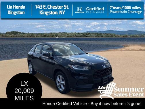 Crystal Black Pearl 2025 Honda HR-V LX