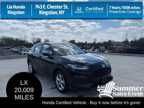 Crystal Black Pearl 2025 Honda HR-V LX