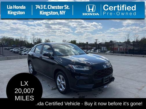 Crystal Black Pearl 2025 Honda HR-V LX