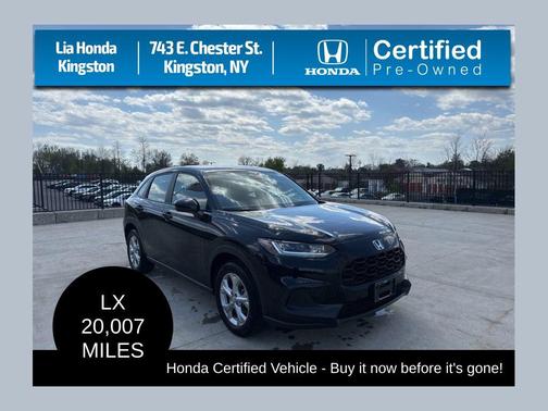 Crystal Black Pearl 2025 Honda HR-V LX