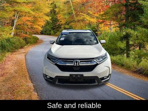 White Diamond Pearl 2018 Honda CR-V Touring