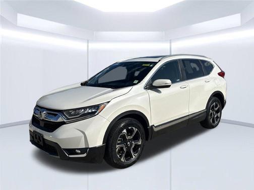 White Diamond Pearl 2018 Honda CR-V Touring