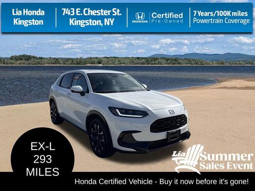 Platinum White Pearl 2026 Honda HR-V EX-L