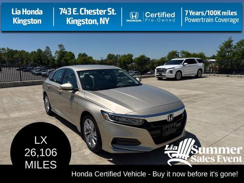Champagne Frost Pearl 2018 Honda Accord LX
